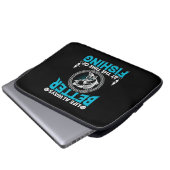 Vis Thema Laptop Sleeve (Voorkant onderkant)