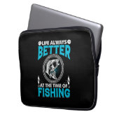 Vis Thema Laptop Sleeve (Voorkant Links)