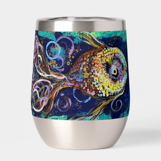 Vis thermische wijntuimelaar (Achterkant)