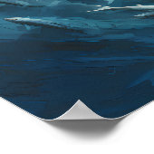 Vis Tornado Olieverfschilderij Digitale Print (Hoek)