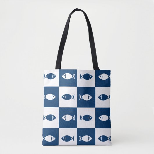 vis tote bag (Voorkant)