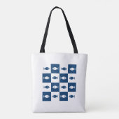 vis tote bag (Achterkant)