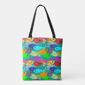 vis tote bag (Achterkant)