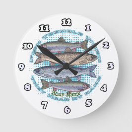 Vis Tremble vissen Ronde Klok