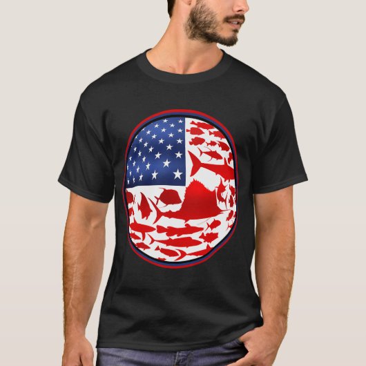 vis uit de v.s. t-shirt (Voorkant)