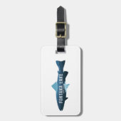 Vis uit Fontana Lake North Carolina Bagagelabel (Voorkant verticaal)