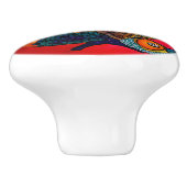 Vis uit keramische knop (Zijkant)