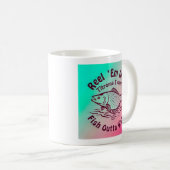 Vis Uit Water Koffiemok (Voorkant rechts)