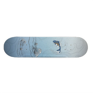 Vis uit water skateboard