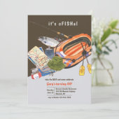 Vis Uitnodiging (Staand voorkant)