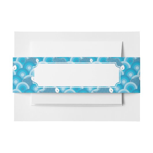 vis uitnodigingen wikkel (Voorkant Voorbeeld)