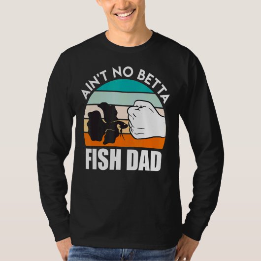 Vis Vader Betta Vis 1 T-shirt (Voorkant)