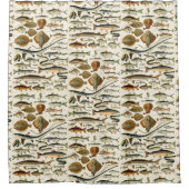 vis van Adolphe Millot Douchegordijn (Voorkant)