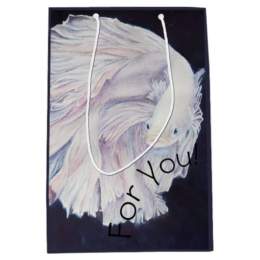 Vis van de soort Fabulous Fighter Medium Cadeauzakje (Voorkant)