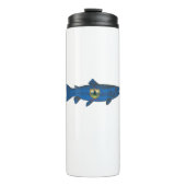 Vis Vermont Vlag Forel Thermosbeker (Voorkant)