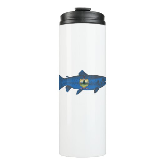 Vis Vermont Vlag Forel Thermosbeker (Voorkant)