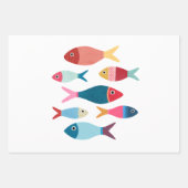 Vis Verpakkingspapier Inpakpapier Vel (Voorkant 2)