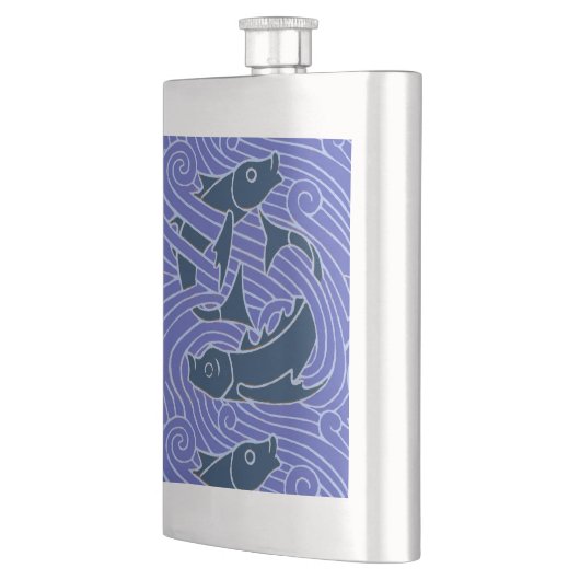 Vis Vet Zwemend Ocean Blue Vist Flacon (Links)