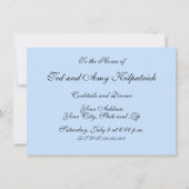 Vis Vet Zwemend Ocean Blue Vist Kaart (Achterkant)