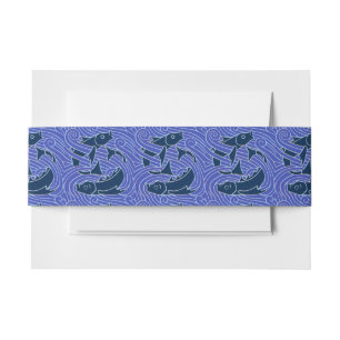 Vis Vet Zwemend Ocean Blue Vist Uitnodigingen Wikkel