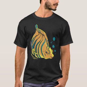 Vis Vis Aquarist Zee Water Zaltwater Vis A T-shirt