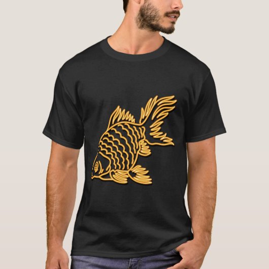 Vis, vis, goudvis t-shirt (Voorkant)