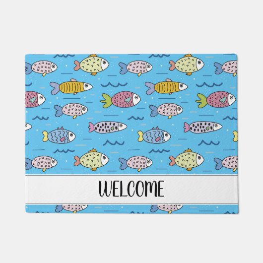 Vis, vis, vis! deurmat (Voorkant)