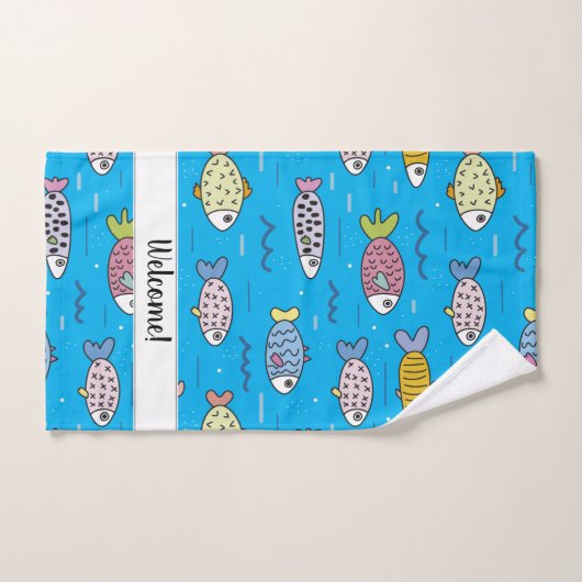 Vis, vis, vis! handdoek (Handdoek)