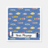 Vis, vis, vis! servet (Voorkant)