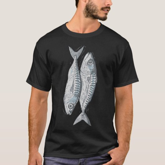 Vis vis vis t-shirt (Voorkant)