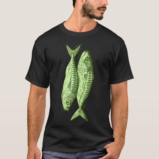 Vis vis vis t-shirt (Voorkant)