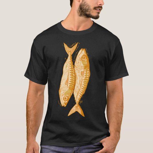 Vis vis vis t-shirt (Voorkant)