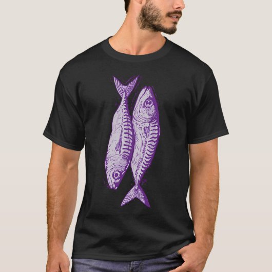 Vis vis vis t-shirt (Voorkant)