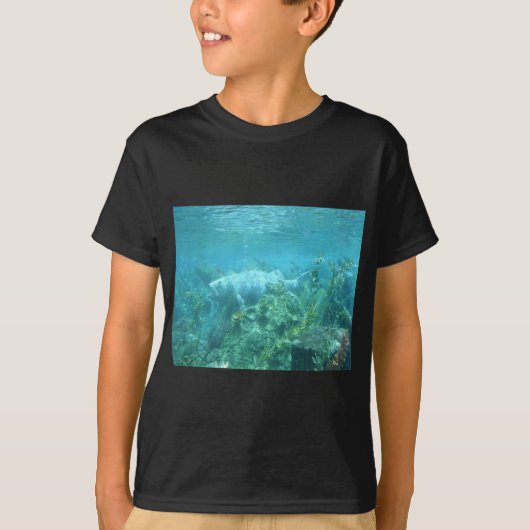 Vis visachtig... onderwater visontwerp t-shirt (Voorkant)