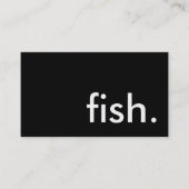 vis. visitekaartje (Voorkant)