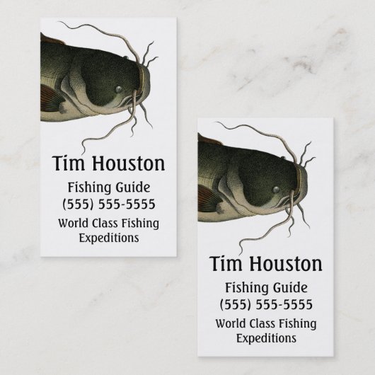 vis visitekaartje (Voorkant / Achterkant)