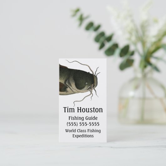  vis visitekaartje (Staand voorkant)