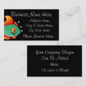 Vis Visitekaartje Monster8 (Voorkant / Achterkant)