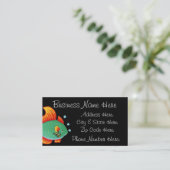 Vis Visitekaartje Monster8 (Staand voorkant)