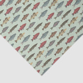 Vis Vissen Decoupage Tissuepapier (Detail)