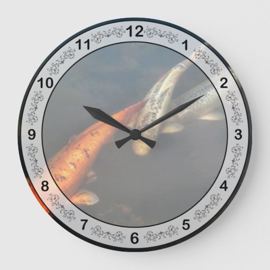Vis - Vissen naar een compliment Grote Klok (Voorkant)