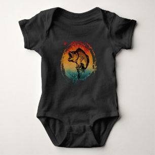 VIS VISSEN RETRO VINTAGE ROMPER