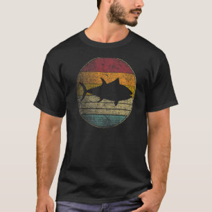 Vis Vist tonijn  Verpletterde Retrostijl 7 T-shirt