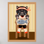 Vis voor diner-Poster Poster (Voorkant)