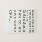 Vis voor een dag of Geweldige CPA Legpuzzel (Horizontaal)