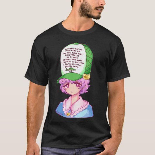 vis vreest satori komeiji t-shirt (Voorkant)