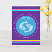 Vis Vriendenkaart Kaart (Gele Bloem)