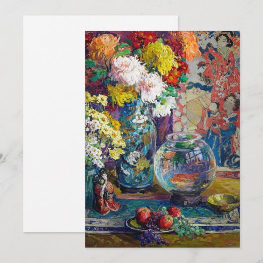 Vis, Vruchten en Bloemen | Kathryn E. Cherry (Voorkant / Achterkant)