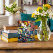 Vis, Vruchten en Bloemen | Kathryn E. Cherry Briefkaart