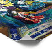 Vis, Vruchten en Bloemen van Kathryn Evelyn Cherry Poster (Hoek)